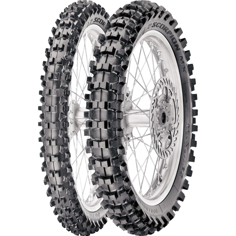 PNEU MOTOCROSS PIRELLI SCORPION MX 32 MID SOFT 100/90-19 57M