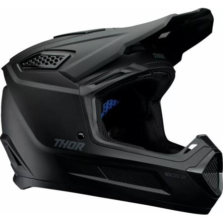 CASQUE MOTOCROSS THOR FLEET BLACKOUT