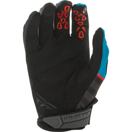 GANTS FLY KINETIC K120 2020 BLEU/NOIR/ROUGE Gant moto cross