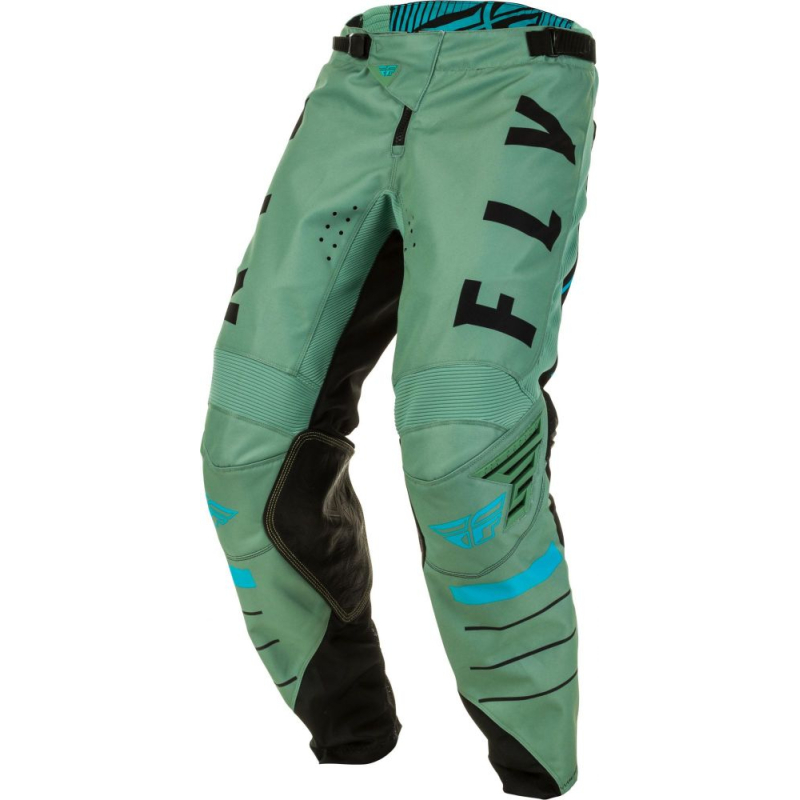 PANTALON FLY KINETIC K120 2020 SAGE GREEN/NOIR Pantalon moto cross enfant