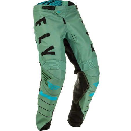 PANTALON FLY KINETIC K120 2020 SAGE GREEN/NOIR Pantalon moto cross enfant