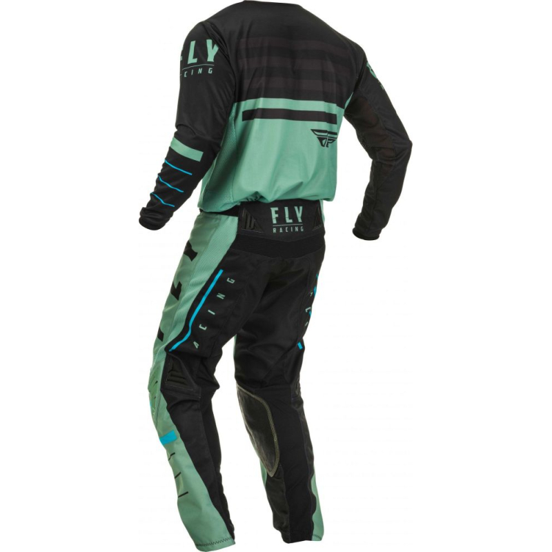 PANTALON FLY KINETIC K120 2020 SAGE GREEN/NOIR Pantalon moto cross enfant