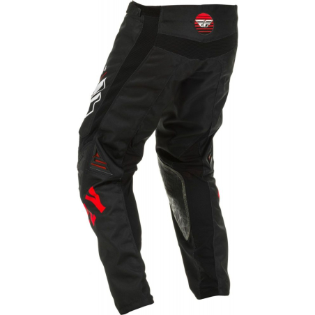 PANTALON FLY KINETIC K220 2020 ROUGE/NOIR/BLANC Pantalon moto cross enfant