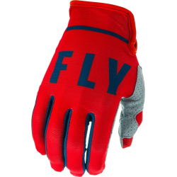 GANTS FLY LITE ROUGE/GRIS/BLEU Gant moto cross