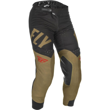 PANTALON FLY EVO KAKI/NOIR/ROUGE Pantalon moto cross