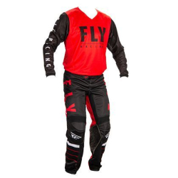 PANTALON FLY KINETIC MESH ROUGE/NOIR Pantalon moto cross