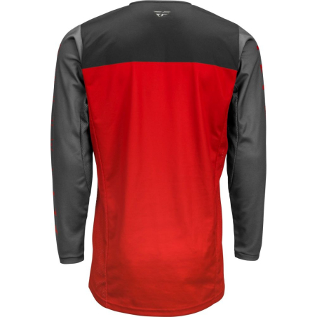 MAILLOT FLY KINETIC K121 2021 ROUGE/GRIS/NOIR Maillot moto cross