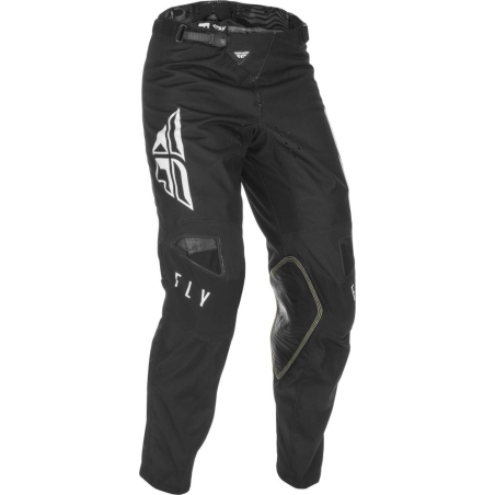 PANTALON FLY KINETIC K121 2021 NOIR/BLANC Pantalon moto cross enfant