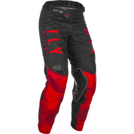 PANTALON FLY KINETIC K221 2021 ROUGE/NOIR Pantalon moto cross enfant