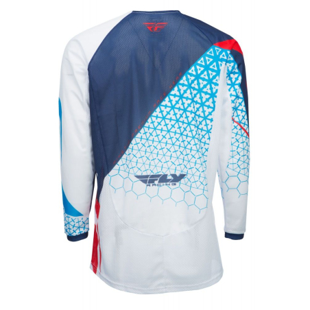 MAILLOT KINETIC MESH BLEU/BLANC/ROUGE Maillot moto cross