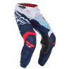 PANTALON KINETIC MESH BLEU/BLANC/ROUGE Pantalon moto cross enfant