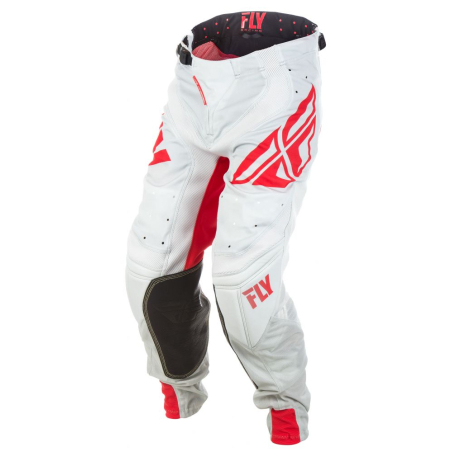 PANTALON FLY LITE HYDROGEN 2018 ROUGE/BLANC Pantalon moto cross