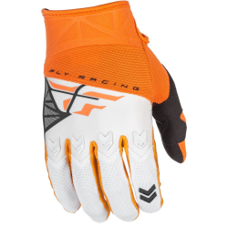 GANTS FLY F-16 ORANGE/BLANC Gant moto cross