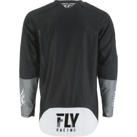 MAILLOT FLY EVO 2019 NOIR/BLANC Maillot cross enfant