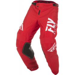 PANTALON FLY KINETIC SHIELD ROUGE/BLANC Pantalon moto cross