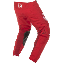 PANTALON FLY KINETIC SHIELD ROUGE/BLANC Pantalon moto cross