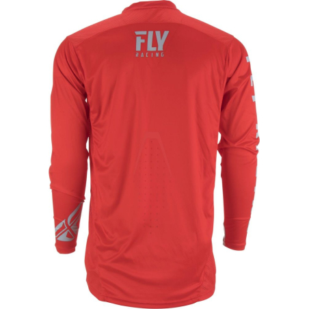 MAILLOT FLY LITE HYDROGEN 2019 ROUGE/GRIS Maillot moto cross