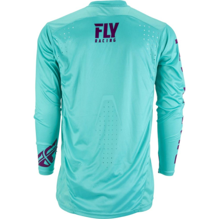 MAILLOT FLY LITE HYDROGEN 2019 BLEU CLAIR/POURPRE/BLANC Maillot moto cross