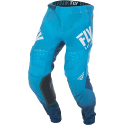 PANTALON FLY LITE HYDROGEN BLEU/BLANC Pantalon moto cross