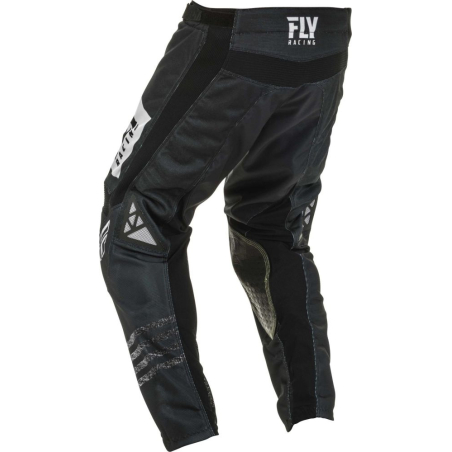 PANTALON FLY KINETIC MESH NOIZ NOIR/BLANC Pantalon moto cross