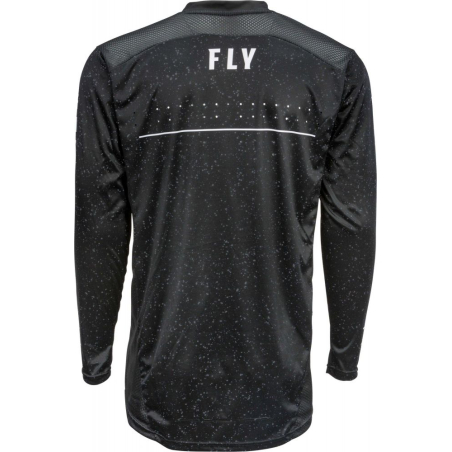 MAILLOT FLY LITE HYDROGEN 2020 NOIR/BLANC Maillot moto cross