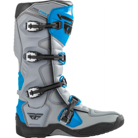 BOTTES FLY FR5 GRIS/BLEU Botte moto cross