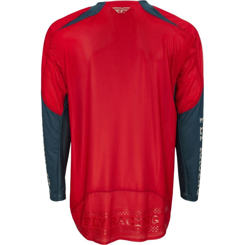 MAILLOT FLY EVO ROUGE/GRIS Maillot moto cross