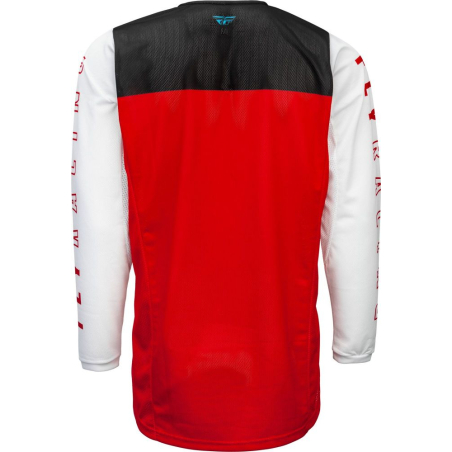 MAILLOT FLY KINETIC MESH ROUGE/BLANC/BLEU Maillot moto cross