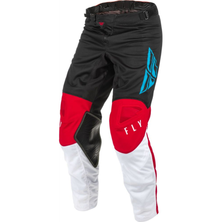 PANTALON FLY KINETIC MESH ROUGE/BLANC/BLEU Pantalon moto cross