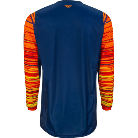 MAILLOT FLY KINETIC WAVE NAVY/ORANGE Maillot moto cross