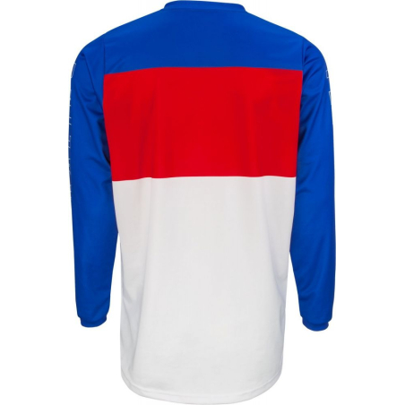 MAILLOT FLY F-16 ROUGE/BLANC/BLEU Maillot moto cross