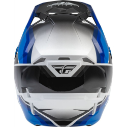 CASQUE FLY FORMULA CP RUSH NOIR/BLEU/BLANC Casque moto cross