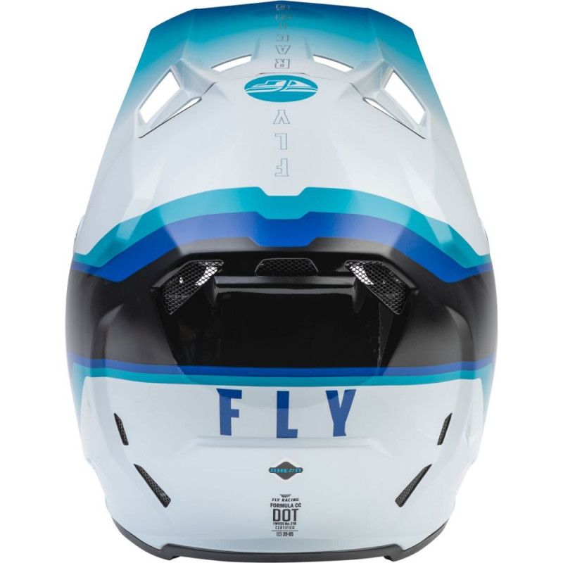 CASQUE FLY FORMULA CC DRIVER NOIR/BLEU/BLANC Casque moto cross