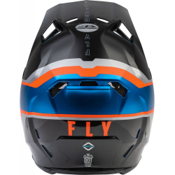 CASQUE FLY CARBONE FORMULA CC DRIVER BLEU/ORANGE/NOIR Casque moto cross