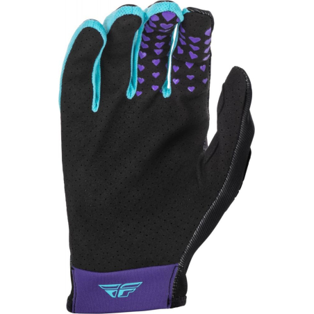 GANTS FLY LITE FEMME NOIR/AQUA Gant moto cross femme