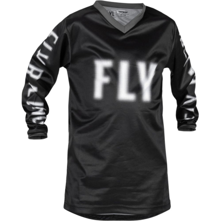 MAILLOT FLY F-16 NOIR/BLANC ENFANT Maillot cross enfant