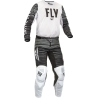 MAILLOT FLY KINETIC MESH BLANC/NOIR/GRIS Maillot moto cross