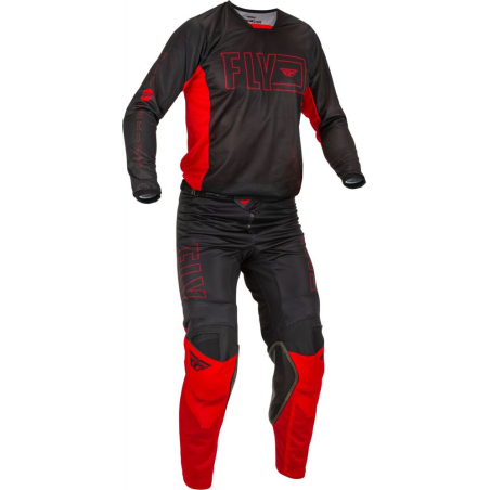 PANTALON FLY KINETIC MESH ROUGE/NOIR Pantalon moto cross