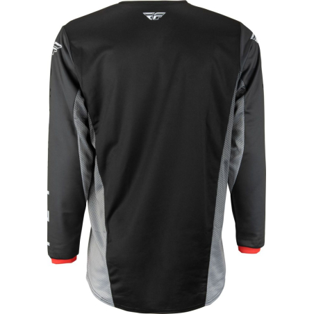 MAILLOT FLY KINETIC KORE NOIR/GRIS Maillot moto cross