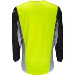 MAILLOT FLY KINETIC KORE JAUNE FLUO/NOIR Maillot moto cross