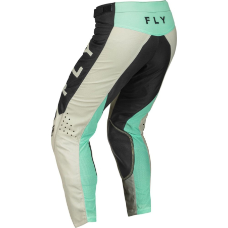 PANTALON FLY KINETIC JET NOIR/MINT/GRIS Pantalon moto cross