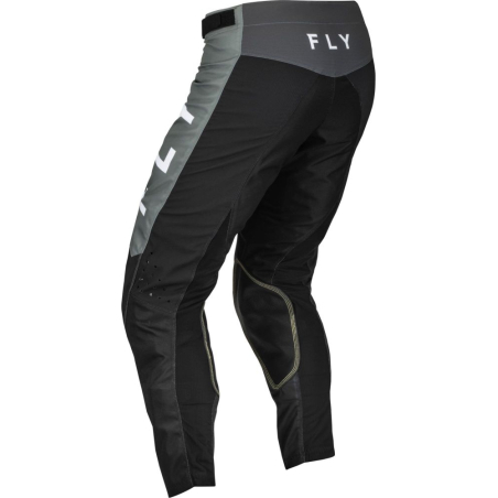 PANTALON FLY KINETIC JET GRIS/NOIR Pantalon moto cross