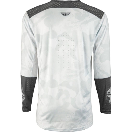 MAILLOT FLY LITE L.E. STEALTH BLANC/GRIS Maillot moto cross