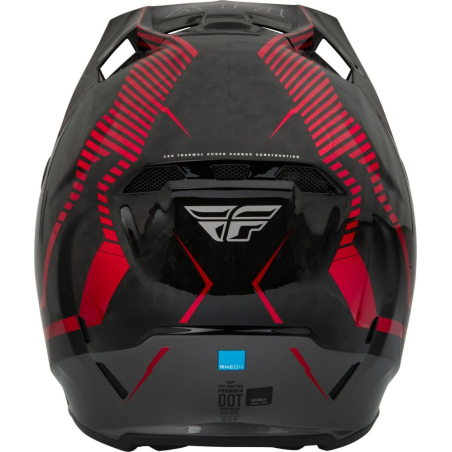 CASQUE FLY FORMULA CARBONE TRACER ROUGE/NOIR Casque moto cross