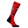 CHAUSSETTES FAENZA ROUGE/BLANC Sous-vêtement moto cross