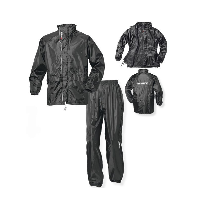 K-OUT 2 NOIR 2 PCES XXXL Veste pluie et enduro