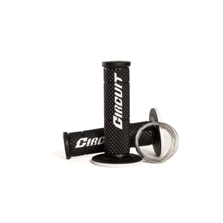 GRIPS CIRCUIT V NOIR BLANC Poignée moto cross