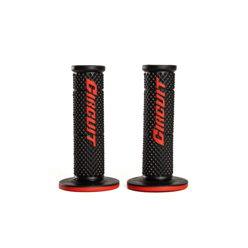 GRIPS CIRCUIT V NOIR ROUGE Poignée moto cross