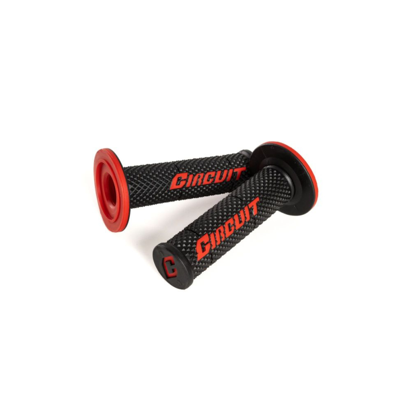 GRIPS CIRCUIT V NOIR ROUGE Poignée moto cross