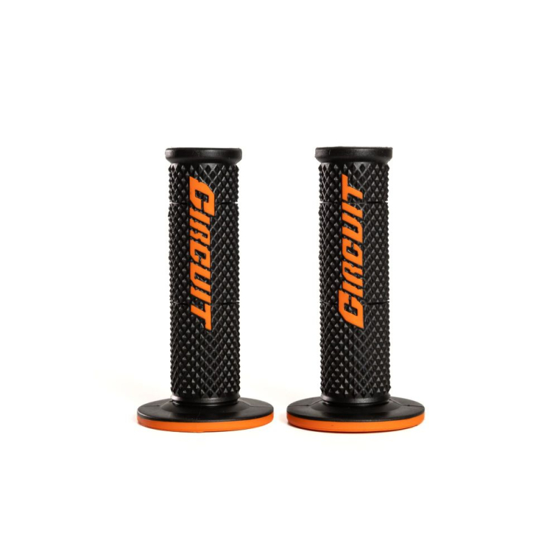 GRIPS CIRCUIT V NOIR ORANGE Poignée moto cross